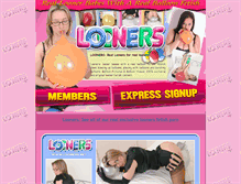Tablet Screenshot of looners.net
